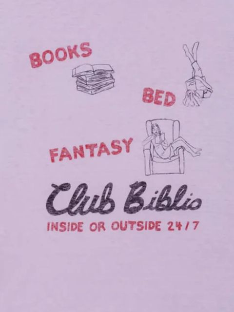 RE/DONE graphic-print T-shirt - Purple - zdjęcie produktu nr 2