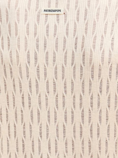 Patrizia Pepe sweter z dodatkiem wełny damski kolor beżowy lekki 8K0377 K307