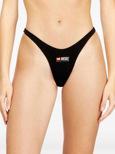Diesel Micro-Punchy-D-Core thong (pack of three) - Black