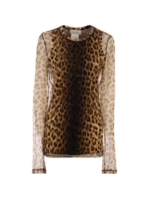 Sportmax Zebu animal-print top - Neutrals - zdjęcie produktu nr 1