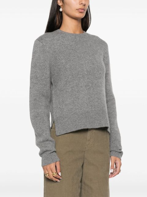 TOTEME cropped sweater - Grey