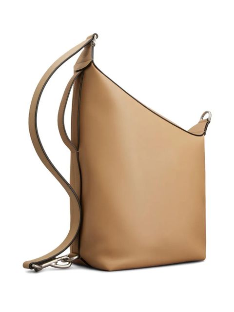 Tod's asymmetrical leather shoulder bag - Brown - zdjęcie produktu nr 2