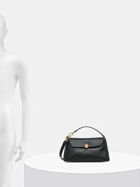 Furla torebka skórzana Sfera Soft mini kolor zielony WE00881 BX2269 4491S