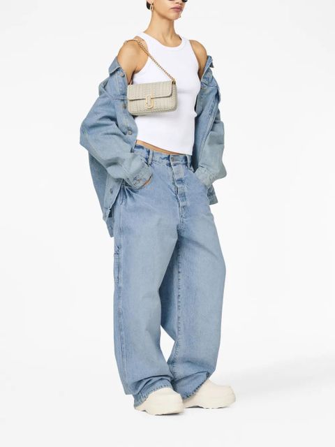 Marc Jacobs The Monogram Mini J Marc shoulder bag - White