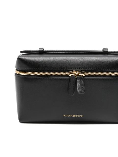 Victoria Beckham The Vanity leather mini clutch bag - Black