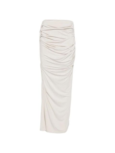 ENTIRE STUDIOS draped MAXI skirt - Neutrals - zdjęcie produktu nr 1