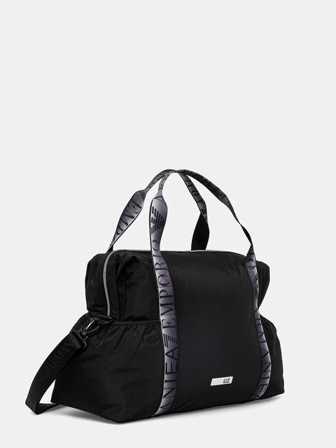 EA7 Emporio Armani torba sportowa kolor czarny AF18306.7W000743 - zdjęcie produktu nr 2