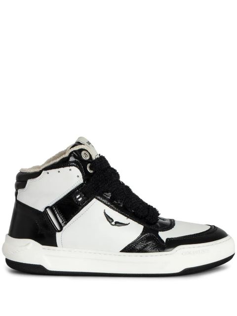 Zadig&Voltaire Wings high-top sneakers - Black - zdjęcie produktu nr 1