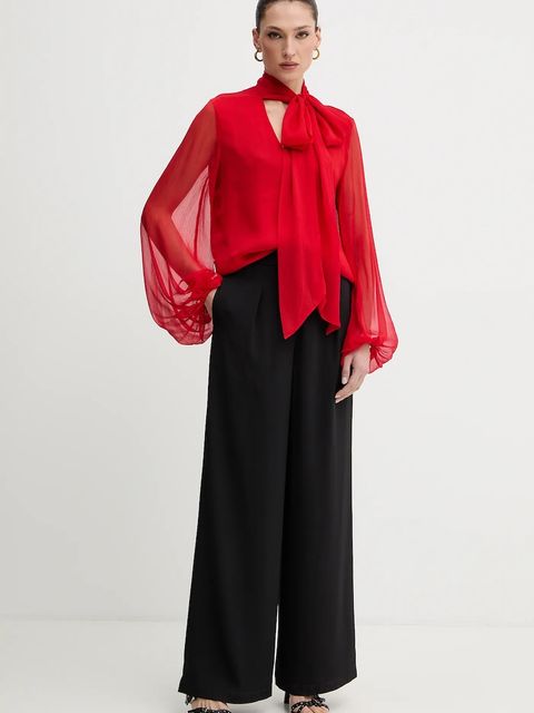 Bardot bluzka damska kolor czerwony gładka 59704TB2 - zdjęcie produktu nr 2