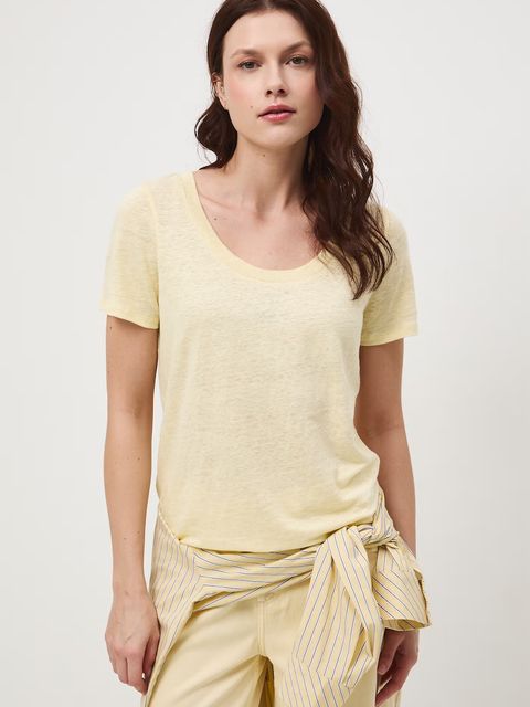 Medicine T-shirt damski lniany - zdjęcie produktu nr 1