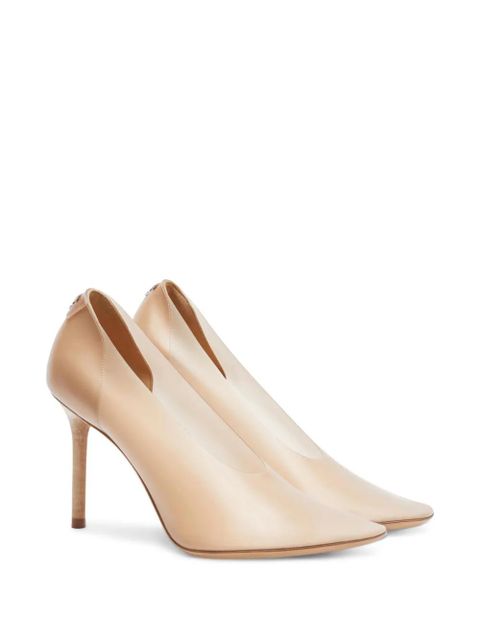 Courrèges 100mm translucent pumps - Neutrals - zdjęcie produktu nr 2