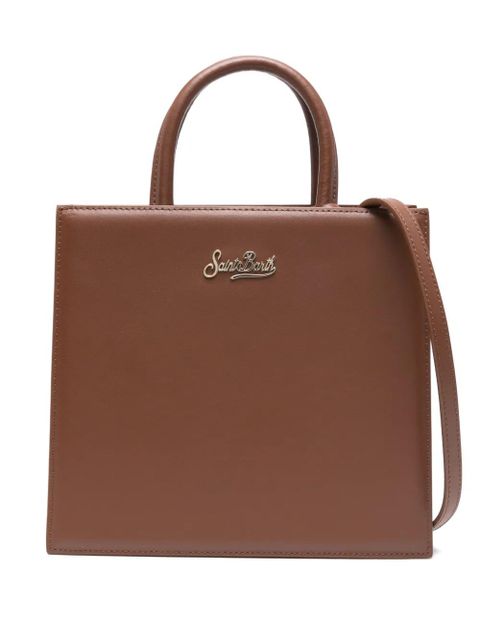 MC2 Saint Barth midi Shop Bag tote bag - Brown - zdjęcie produktu nr 1