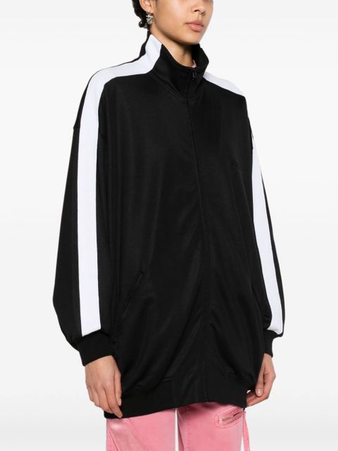 ISABEL MARANT Rejane jersey oversized jacket - Black