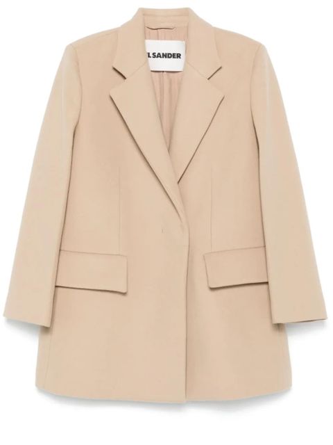 Jil Sander tailored coat - Neutrals - zdjęcie produktu nr 1