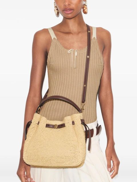 Tory Burch Romy woven bucket bag - Neutrals