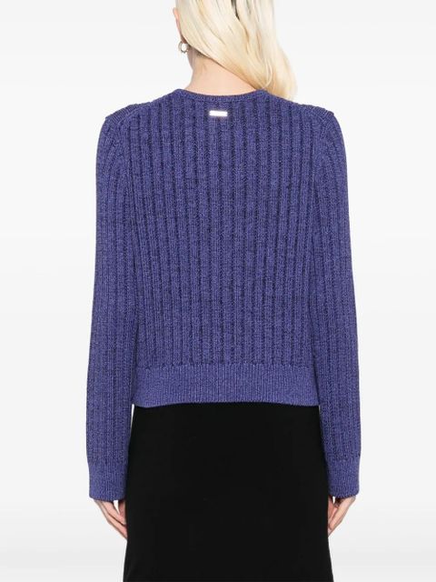 JW Anderson cropped buttoned cardigan - Purple