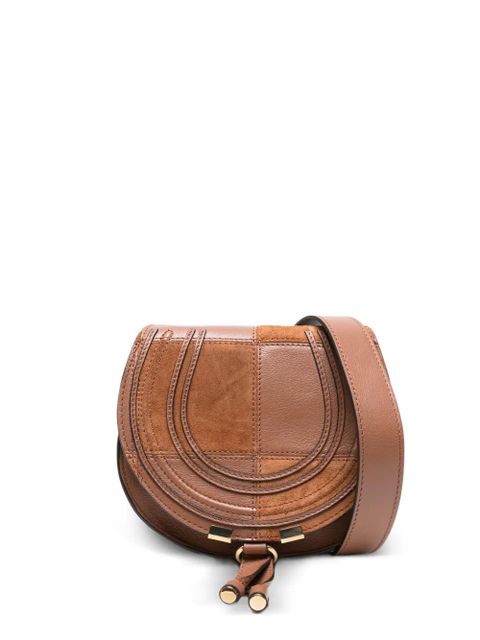 Chloé small Marcie cross body bag - Brown - zdjęcie produktu nr 1