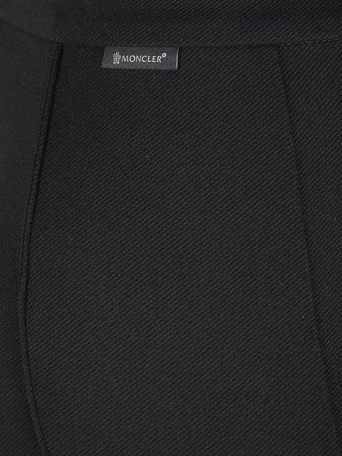 Moncler seam trousers - Black