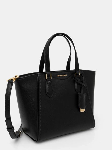 MICHAEL Michael Kors torebka skórzana kolor czarny 32F4GTBC1L