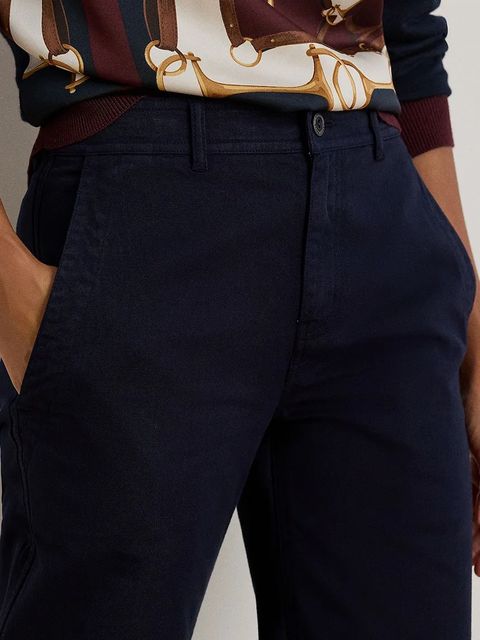 Lauren Ralph Lauren spodnie bawełniane