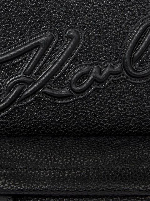 Karl Lagerfeld plecak K/SKUARE damski kolor czarny mały gładki A4W30057