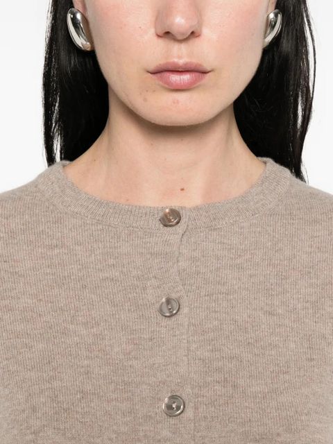 Weekend Max Mara crew-neck cardigan - Neutrals