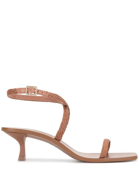 Cult Gaia Banu kitten heel sandals - Brown - zdjęcie produktu nr 1