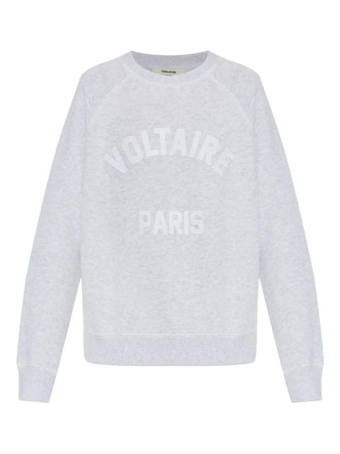 Zadig&Voltaire logo-detail sweatshirt - Grey - zdjęcie produktu nr 1