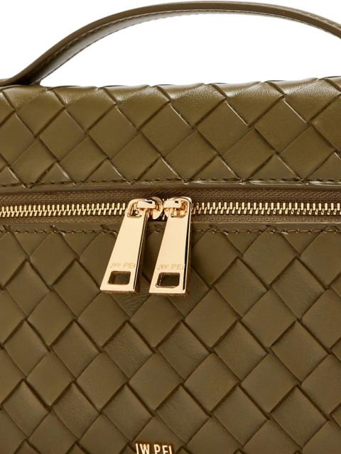 JW Pei woven top-handle satchel - Green