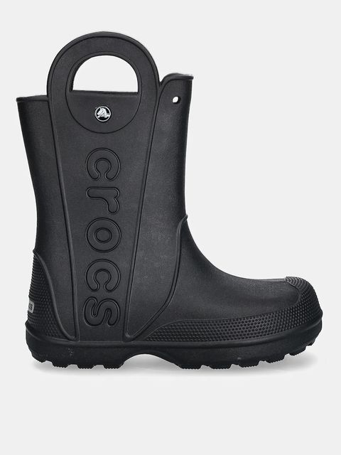 Crocs kalosze Handle It Rain Boot damskie kolor czarny 210956 - zdjęcie produktu nr 2