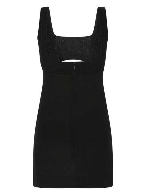 Saint Laurent cut-out sleeveless mini dress - Black - zdjęcie produktu nr 2
