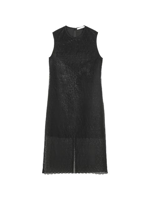 Cecilie Bahnsen devin windflower-embellished midi dress - Black - zdjęcie produktu nr 1