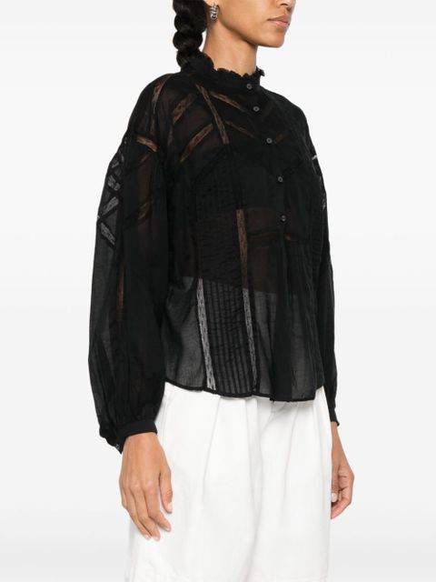 MARANT ÉTOILE Gelma blouse - Black