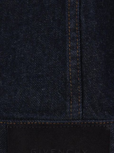 Givenchy puffed-sleeve denim jacket - Blue