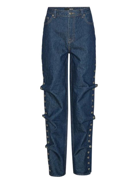 ROTATE BIRGER CHRISTENSEN buttoned wide leg jeans - Blue - zdjęcie produktu nr 1