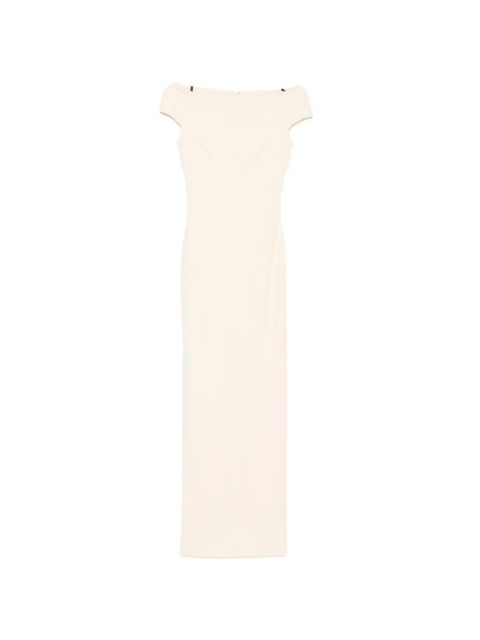 Solace London Kyra off-the-shoulder maxi dress - Neutrals - zdjęcie produktu nr 1