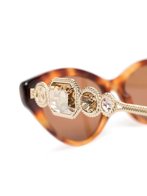 Lanvin cat-eye sunglasses - Brown - zdjęcie produktu nr 2