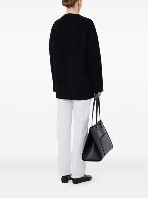 LouLou de Saison Dunne drap coat - Black