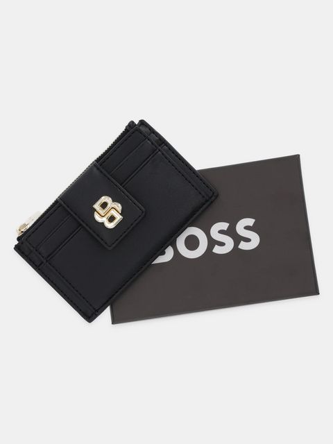 BOSS portfel damski kolor czarny 50552234