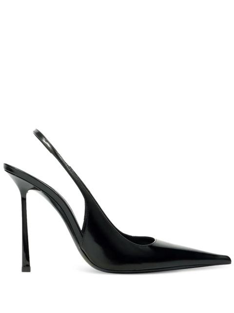 Saint Laurent 110mm Vendome slingback pointed pumps - Black - zdjęcie produktu nr 1