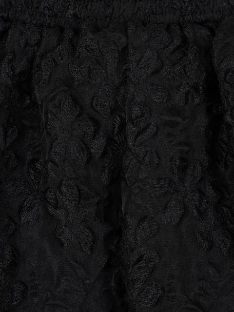 Cecilie Bahnsen patterned-jacquard skirt - Black