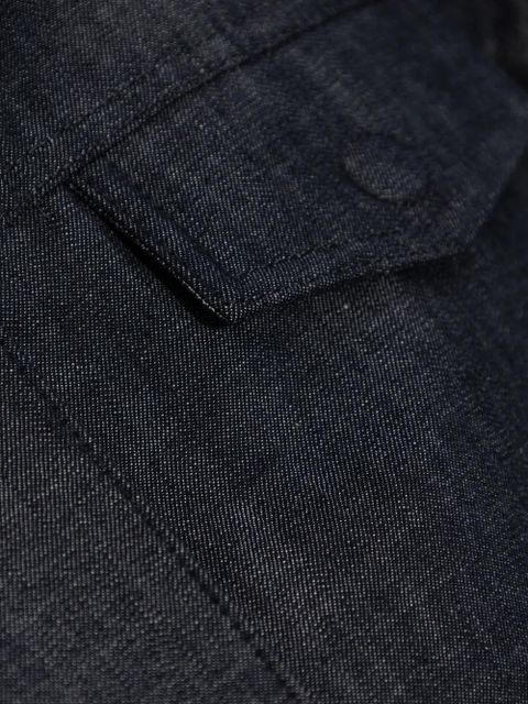 FENDI buttoned elastic-waist jacket - Blue