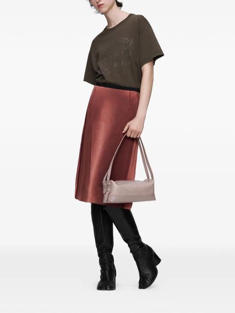 Maison Margiela numbers-motif T-shirt - Brown