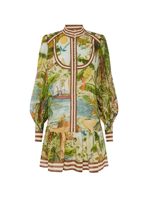 ALEMAIS Toucan Tango mini dress - Green - zdjęcie produktu nr 2