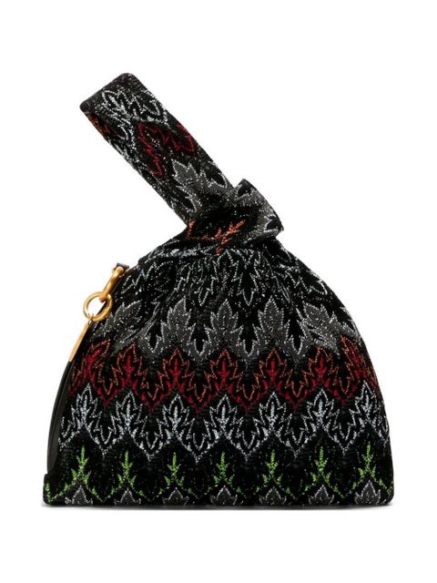 Missoni patterned tote bag - Black - zdjęcie produktu nr 1