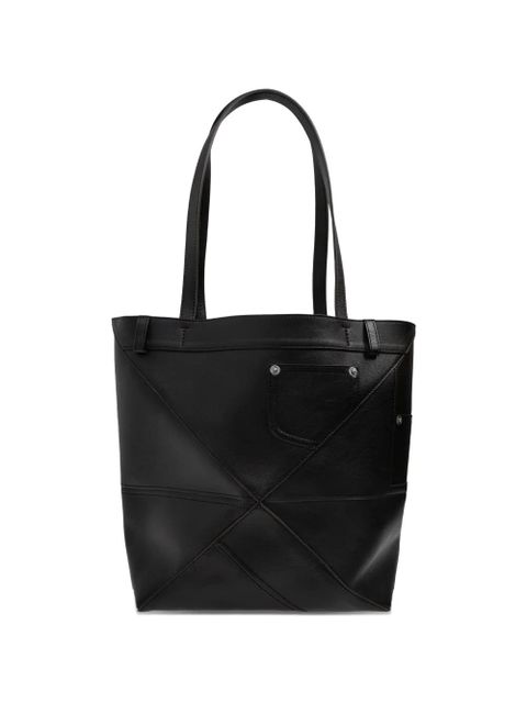 LOEWE medium Puzzle Fold tote bag - Black