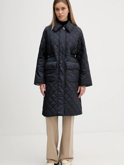 Barbour kurtka Aishling kolor granatowy przejściowa LQU1888 - zdjęcie produktu nr 1