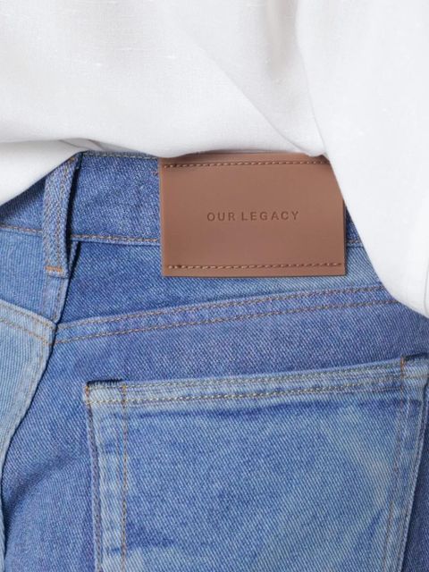 OUR LEGACY Wata stone-washed jeans - Blue
