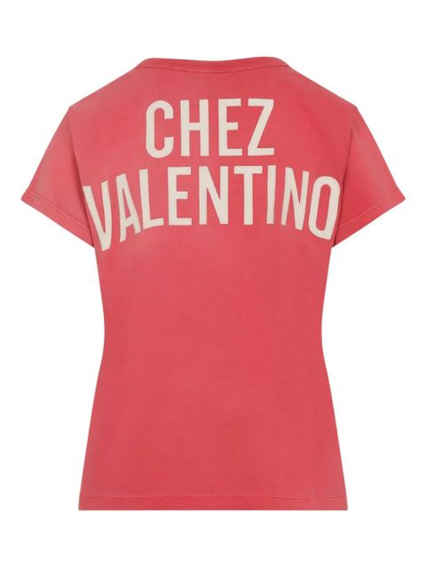 Valentino Garavani Panther Lady T-shirt - Red - zdjęcie produktu nr 2