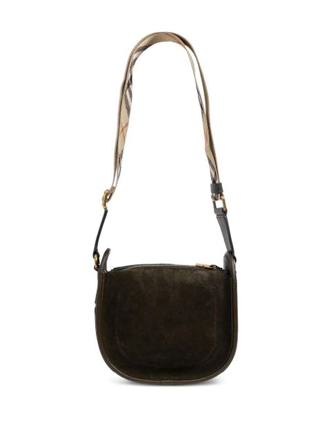 Burberry mini B Clip hook-saddle crossbody bag - Green - zdjęcie produktu nr 2